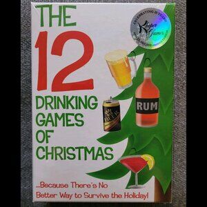🎄🎅🍻 SEALED - The 12 Drinking Games of Christmas - Drinking party Game (21+)